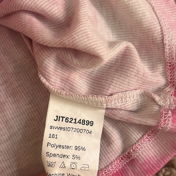 Shein Tie Dye Cropped Tank - Picture 5 of 5